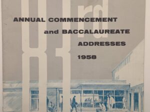 BYU Bulletin Annual Commencement and Baccalaureate Addresses 1958