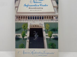 Nauvoo Information Center Groundbreaking pamphlet (1969)