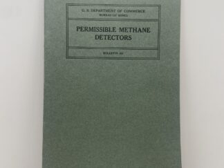 U. S. Department of Commerce Bureau of Mines Bulletin 331: Permissible Methane Detectors