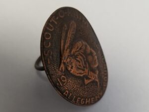 1951 —- Scout-O-Rama Ring — Allegheny Council — Copper?