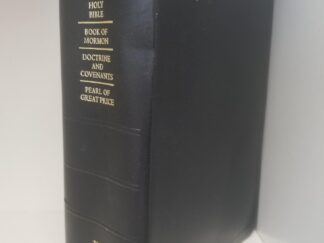 2018 --- Quadruple Combination --- Black Leather Binding