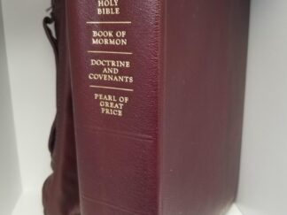 1989 — Quadruple Combination — Larger Size — Genuine Burgundy Leather