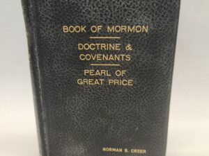 Book of Mormon:: Doctrine & Covenants, Pearl of Great Price (1926, added in sleeve of the 1976 Pearl of Great Price, Soft Cover)