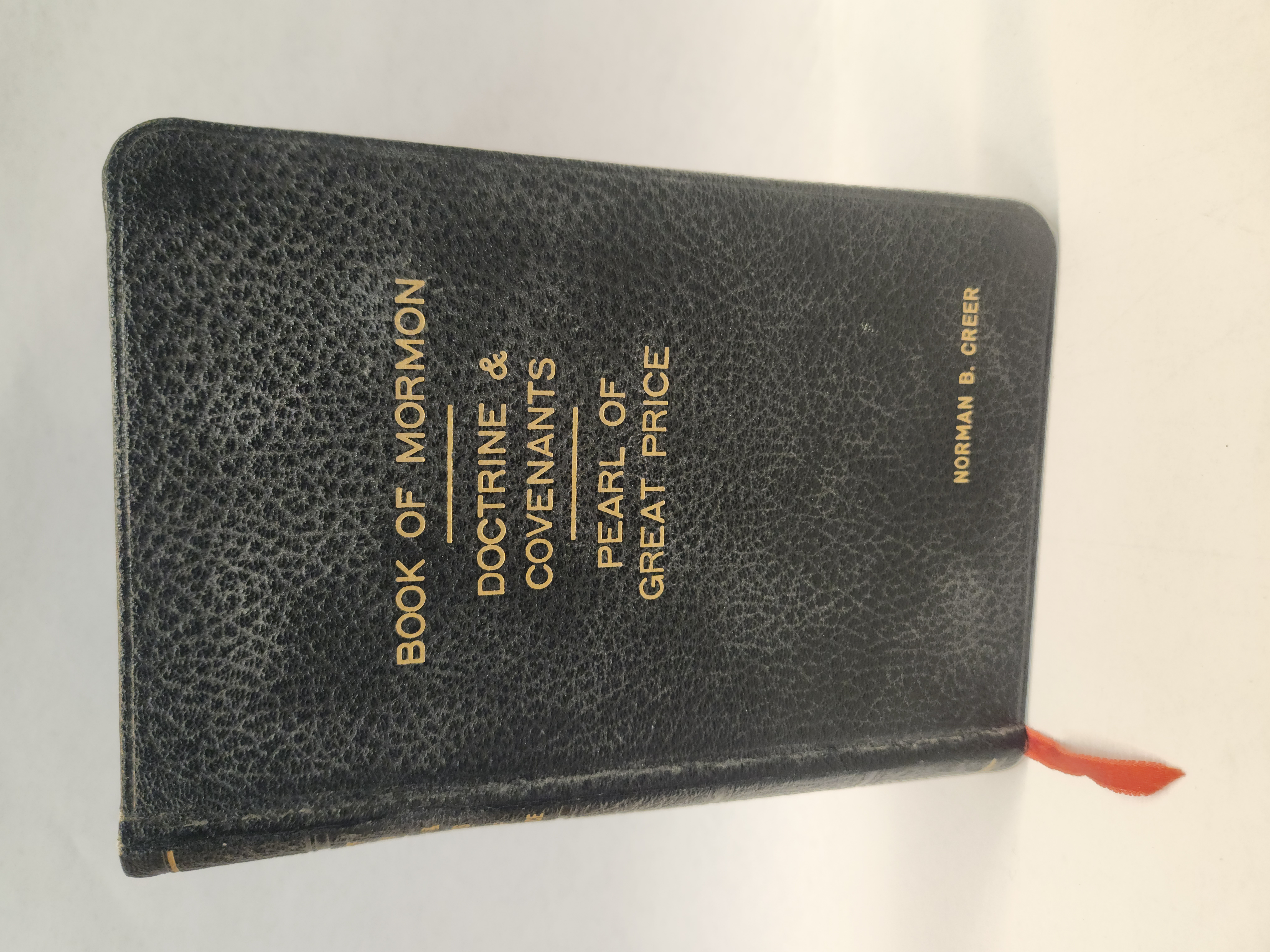 Book of Mormon:: Doctrine & Covenants, Pearl of Great Price (1926, added in sleeve of the 1976 Pearl of Great Price, Soft Cover)