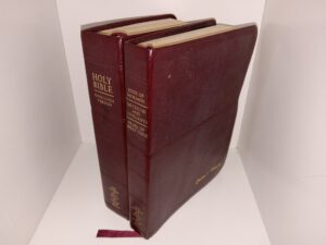 LDS, Burgundy Leather Triple Combination and Holy Bible (2013)