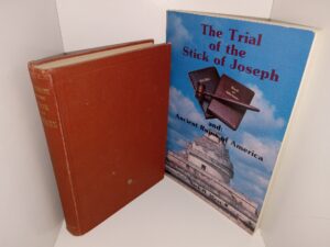 2 LDS Books: Dictionary of the Book of Mormon / The Trial of the Stick of Joseph and: Ancient Ruins of America (See Details)