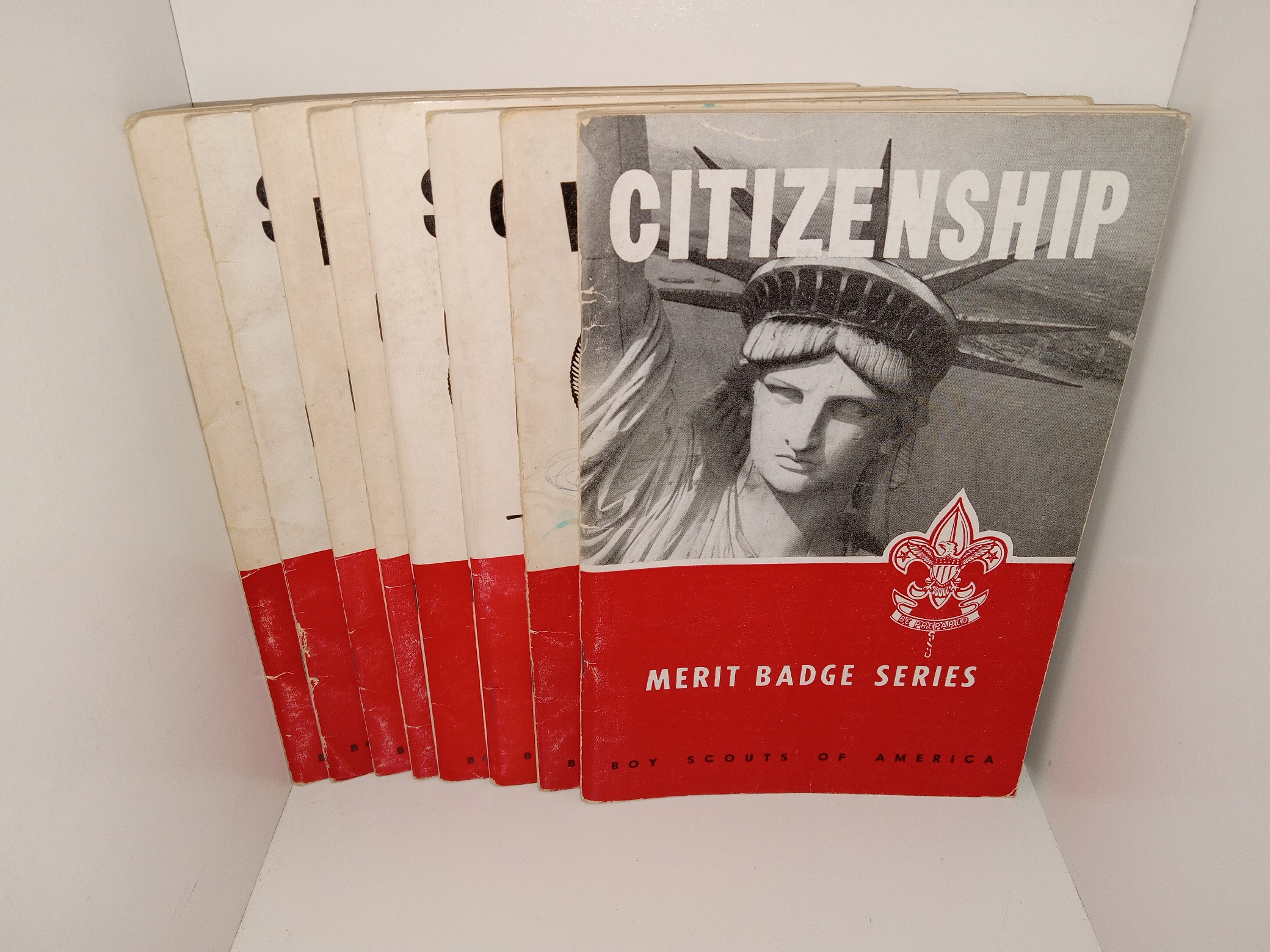 8 Boy Scout Merit Badge Booklets (See Details)