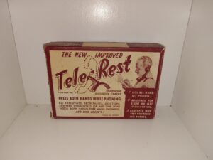 The New Improved Tele-Rest: Telephone Shoulder Cradle