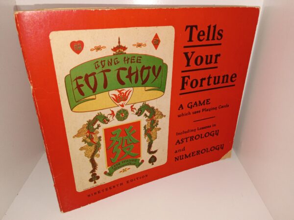Tells Your Fortune: A Game Which Uses Playing Cards (1938) ~ by Margarete Ward