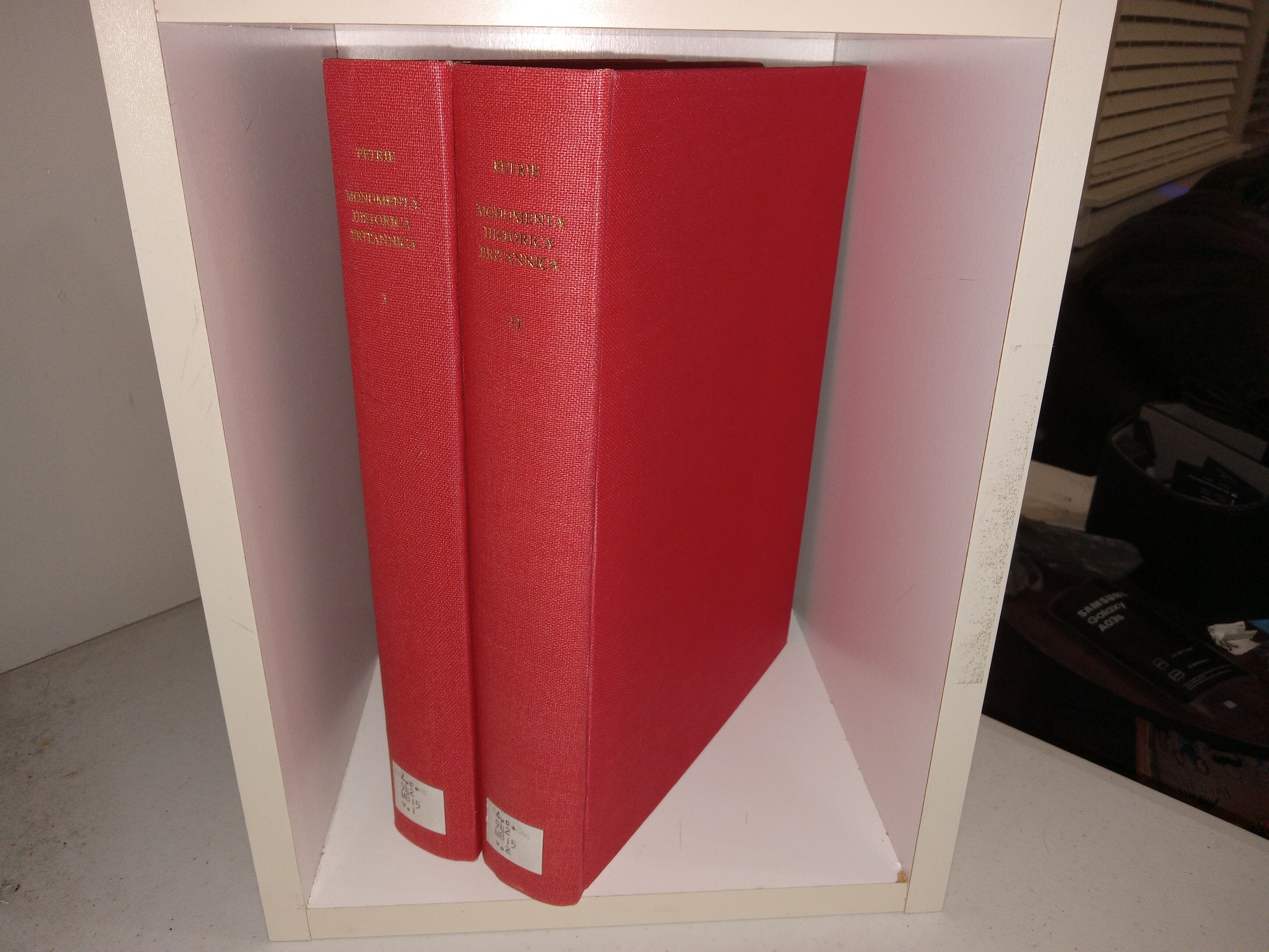Monumenta Historica Britannica 2 Vol. Set (Ex-Library) (1969) ~ by Henry Petrie