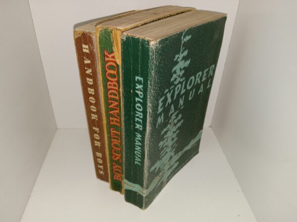 3 Scouting Books: Handbook for Boys / Boy Scout Handbook / Explorer Manual (See Details)