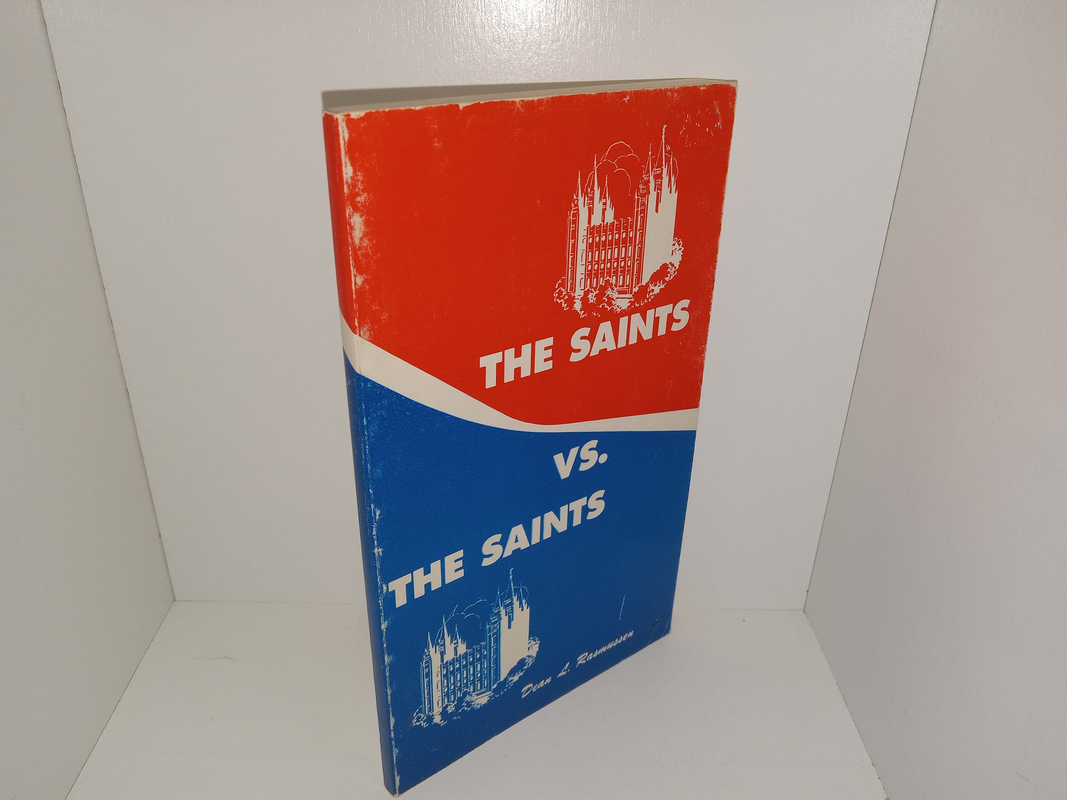 The Saints VS. The Saints (1st Edition) (1972) ~ by Dean L. Rasmussen