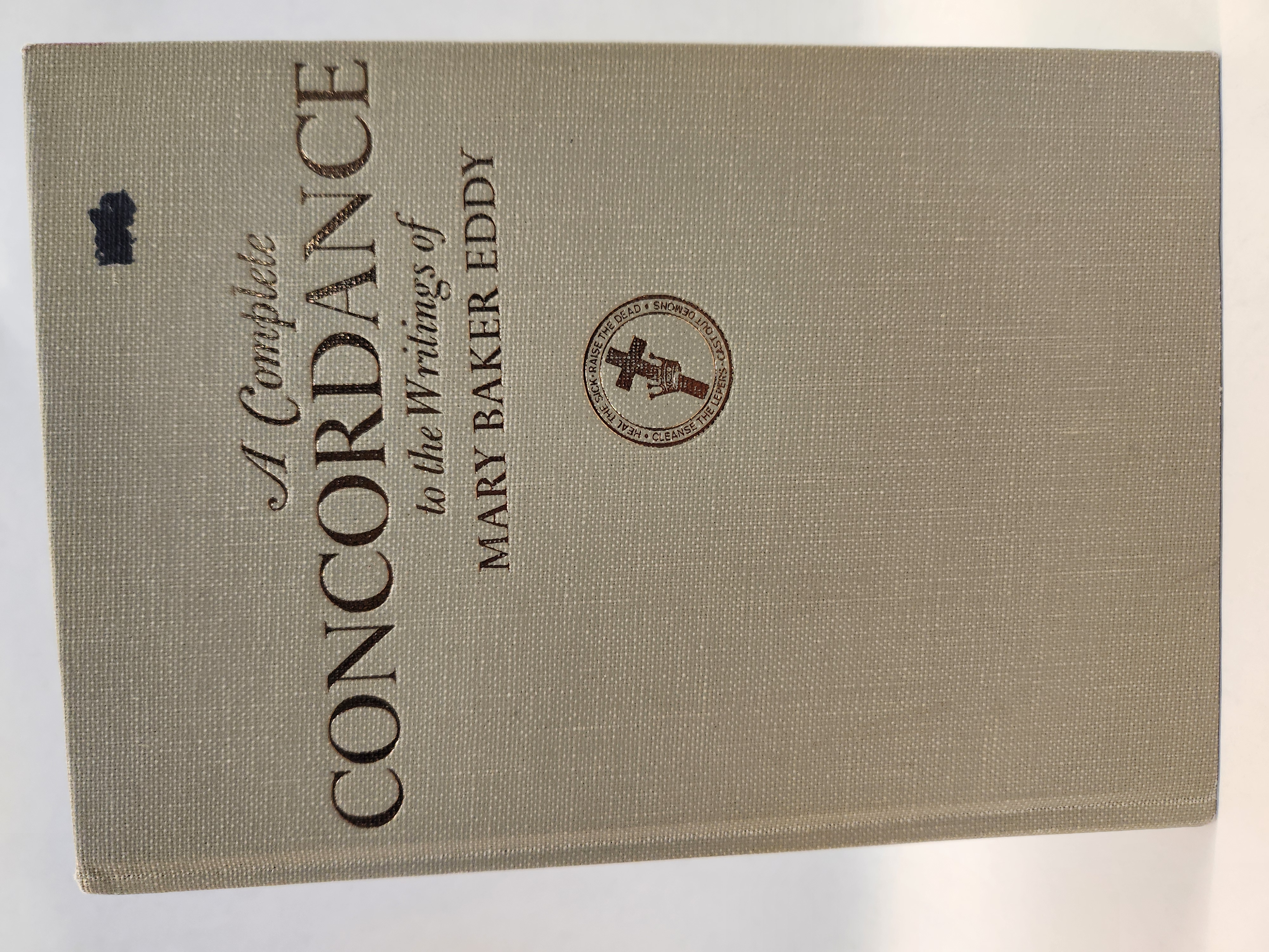 A Complete Concordance to the Writings of Mary Baker Eddy (1961, Hardcover)