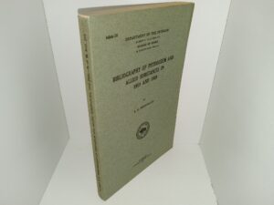 Department of the Interior Bulletin 216: Bibliography of Petroleum and Allied Substances in 1919 and 1920 (1923) ~ by E. H. Burroughs