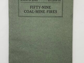 Department of the Commerce Bulletin 229: Fifty-nine Coal-mine Fires (1927)