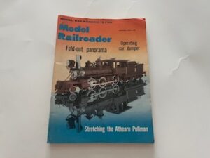1960-Model Railroader Fold-out Panorama- Athearn Pullman