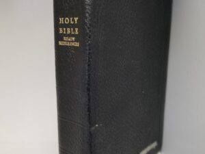 Holy Bible [LDS] — With Ready References — Missionary Edition — Black Bendable Leather Binding