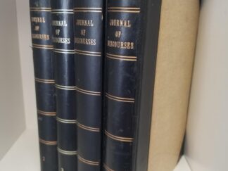 Journal of Discourses --- 4 Volume Partial Set --- 3/4 Leather Bindings --- Vols 2, 3, 4, and 6