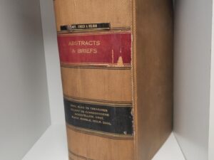 1912-1914 —Abstracts & Briefs — Utah Supreme Court — 20 Items Included — All Bound Together