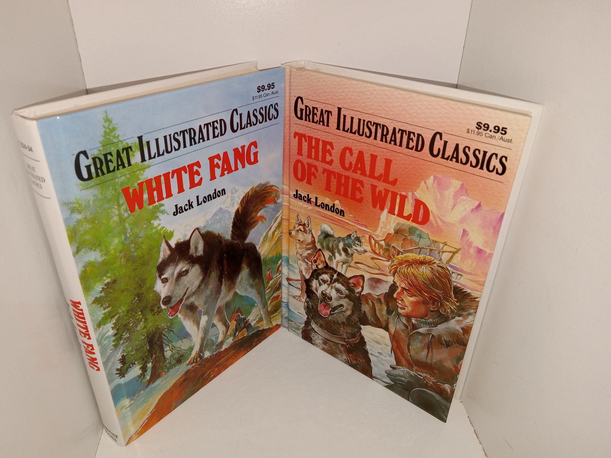 2 Great Illustrated Classics: White Fang / The Call of the Wild (See Details)