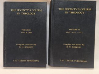 The Seventy's Course in Theology (Volume 1 & 2, 5 Years, 1976, Hardcover)
