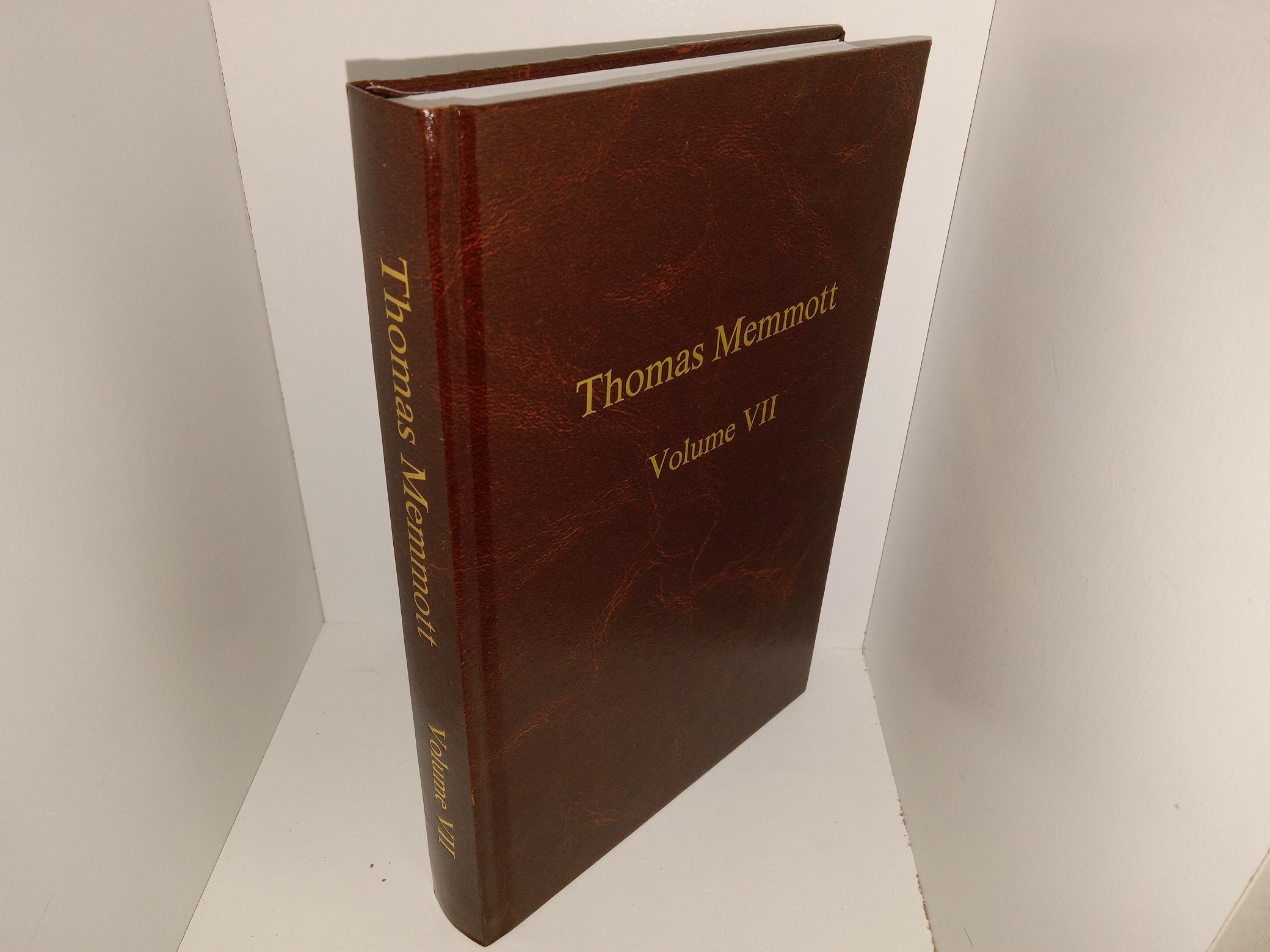Thomas Memmott: Vol. 7 (Unknown Publishing Date) ~ Edited by H. Kirk Memmott, and Jill Memmott Olsen