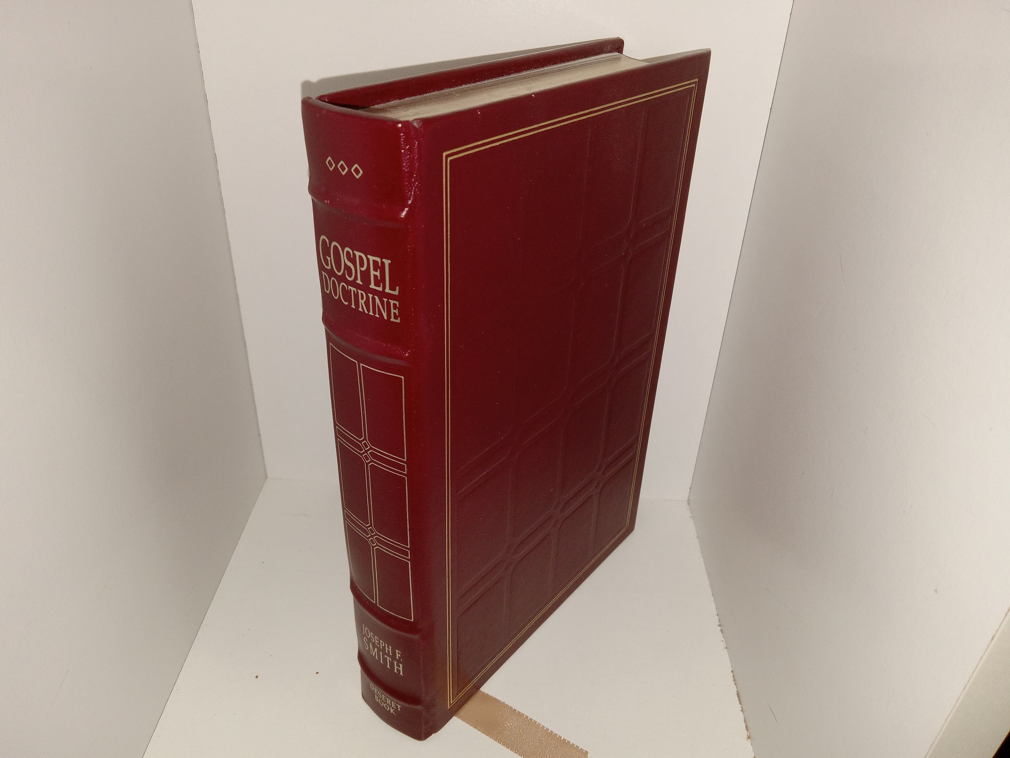 Gospel Doctrine: Selections from the Sermons and Writings of Joseph F. Smith (Leather) (1989) ~ by Joseph F. Smith