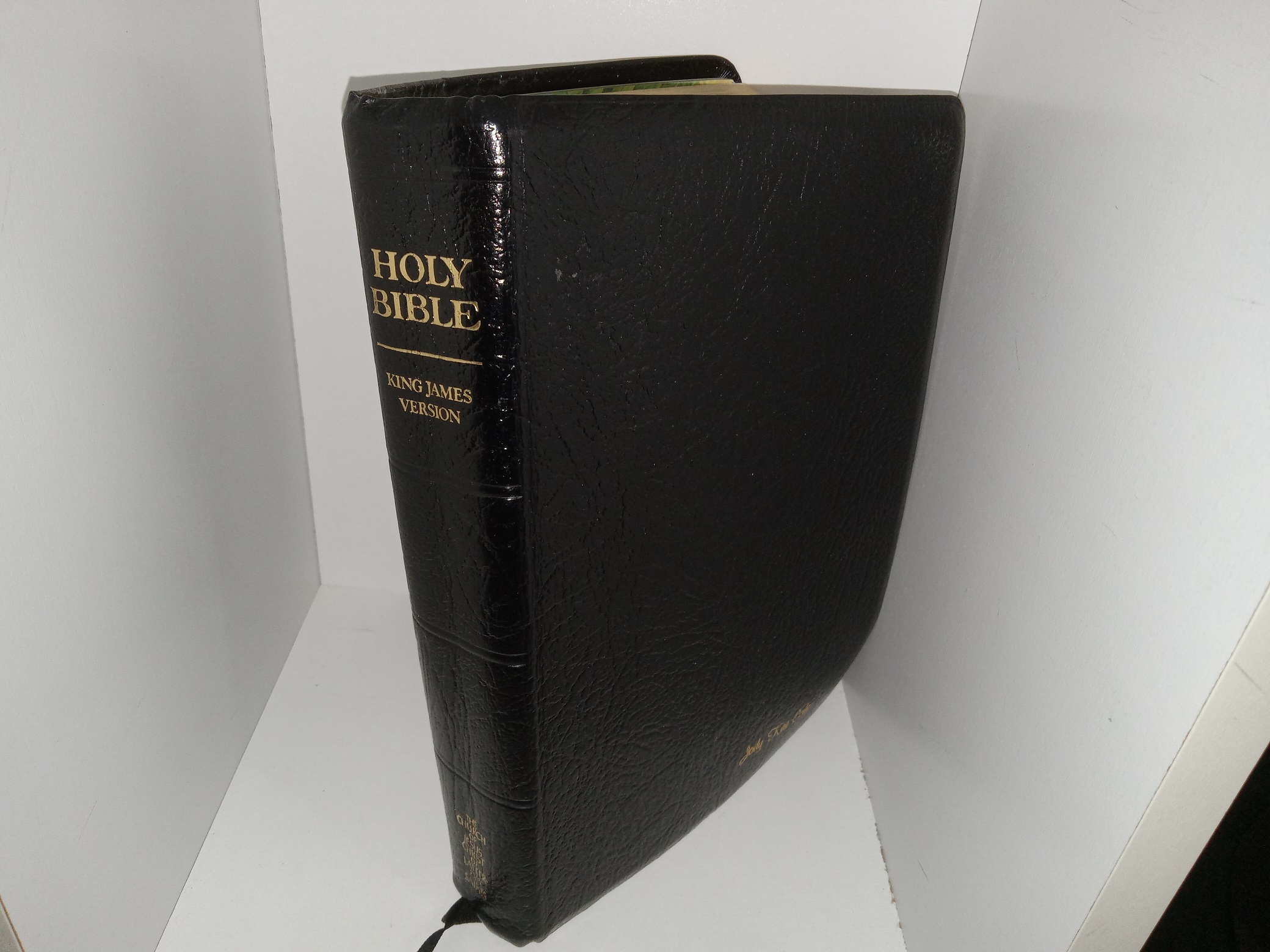 LDS, Black Leather Holy Bible (King James Version) (1979)