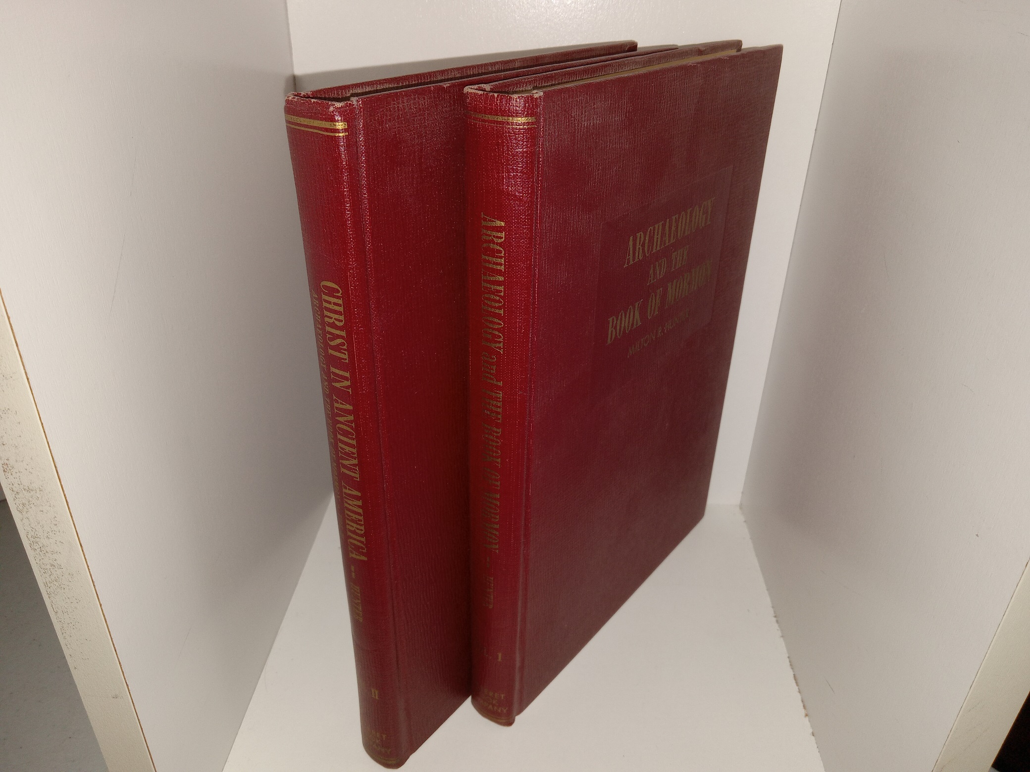 Archaeology and the Book of Mormon 2 Vol. Set (1960) ~ by Milton R. Hunter