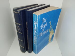 3 Different Editions of The Book of Mormon (See Details)