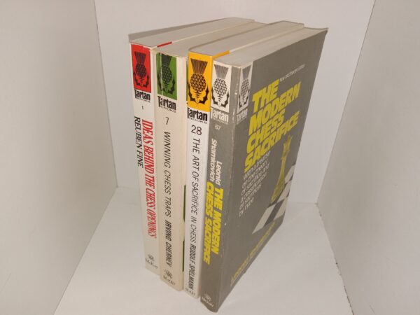 4 Books about Chess: Ideas Behind the Chess Openings / Winning Chess Traps / The Art of Sacrifice in Chess / The Modern Chess Sacrifice: With a Treatise on the Theory of Sacrifice, and a Classification of Sacrifices by Type (See Details)