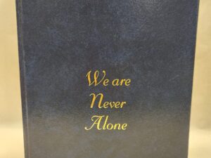 We are Never Alone (2002, Hardcover)