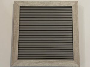 Gray ~ Wall Hanging ~ Marquee