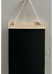 DIY ~ Hanging Chalkboard ~ (5.5 in x 8.5 in) with chalkboard marker