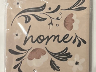 Sign ~ Home Canvas ~ (8.75 in x 8.75 in x .75) ~ Still in plastic