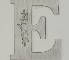 Sign ~ “E” letter Decor ~ (9 in x 11 in)