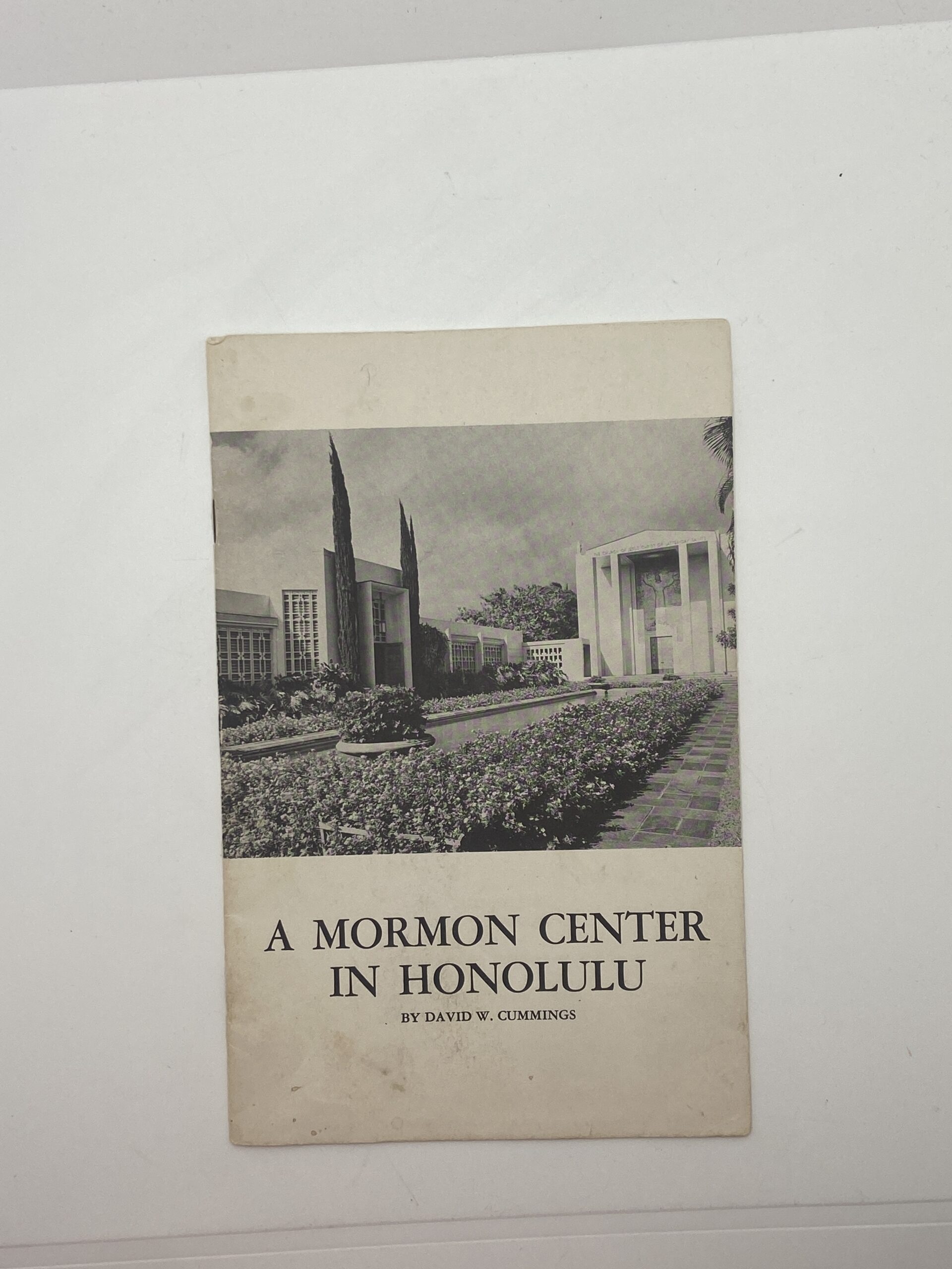 A Mormon Center in Honolulu by David W. Cummings (Rare!)