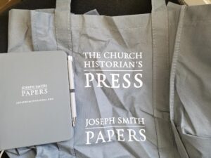 Church Historian’s Press/Joseph Smith Papers Bag / Notebook with Pen