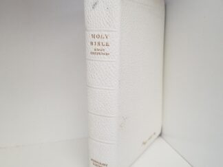 1975 --- Holy Bible / Ready References / Missionary Edition --- White Leather --- Code: 25 E 75
