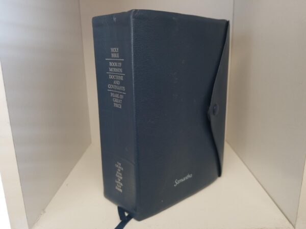 2008 — Quadruple Combination — Blue Leather with Snap — Poor Condition