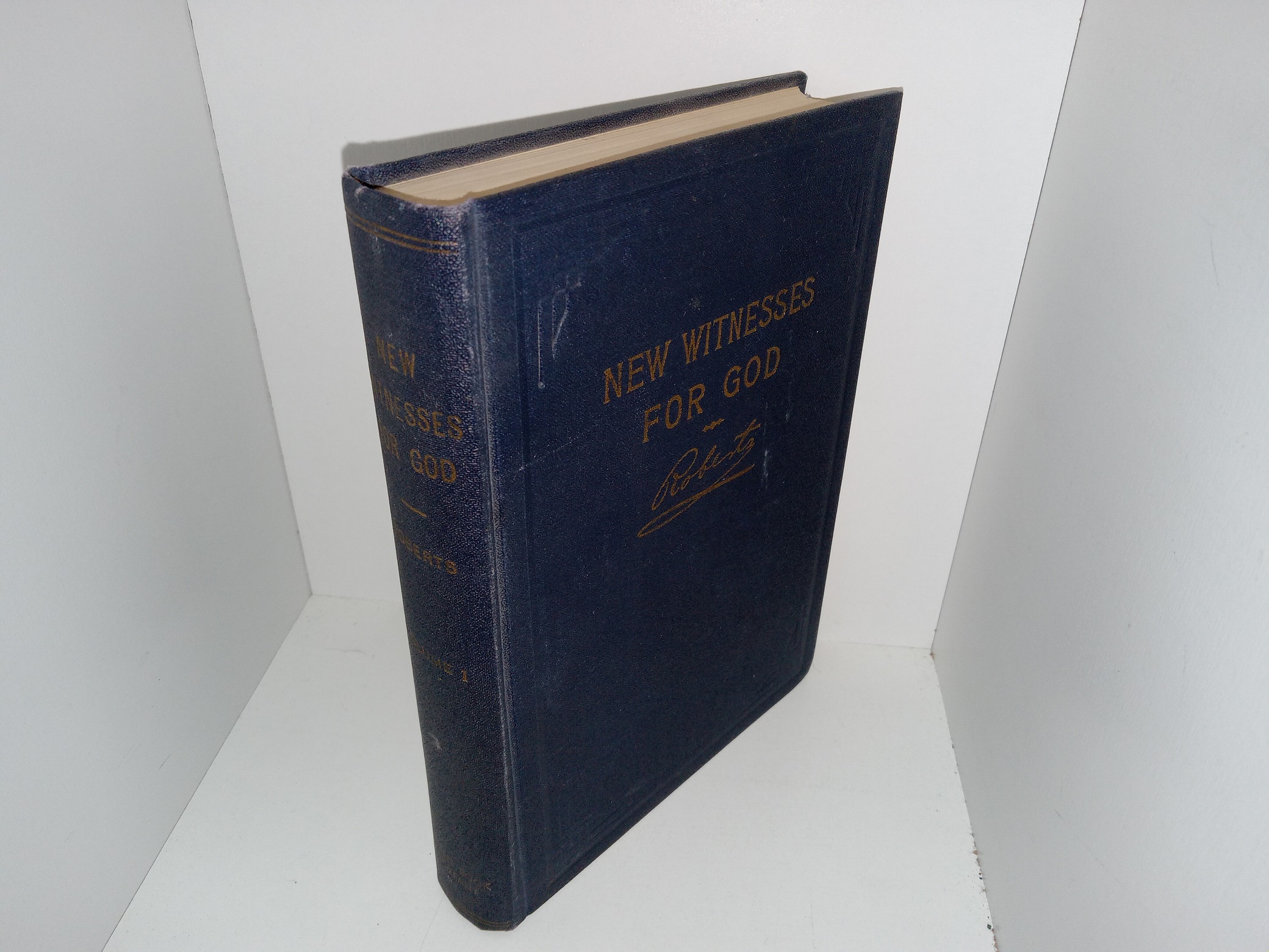 New Witnesses for God: Vol. 1 (1911) ~ by B. H. Roberts