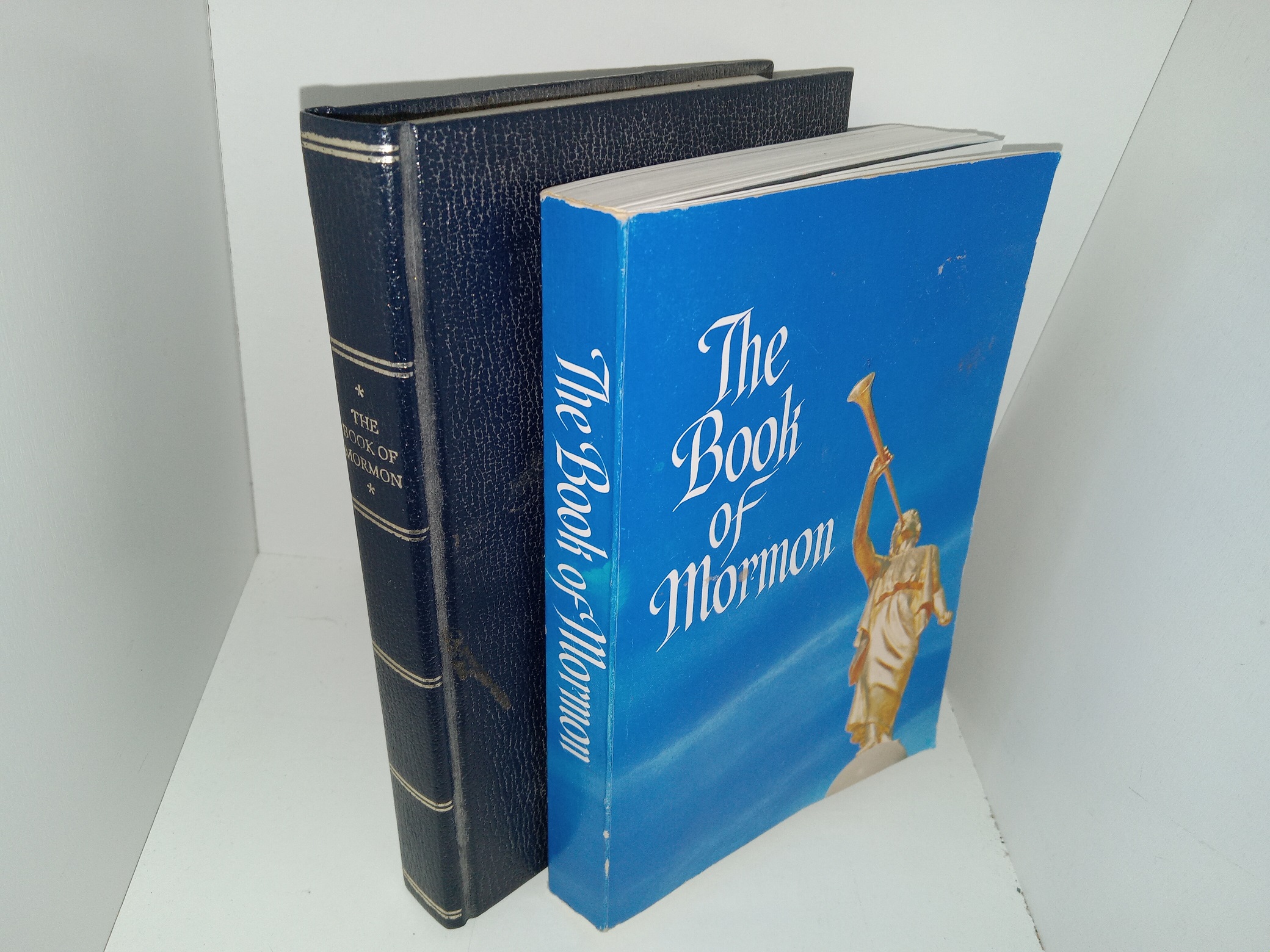 2 Copies of The Book of Mormon, Different Dates (See Details)