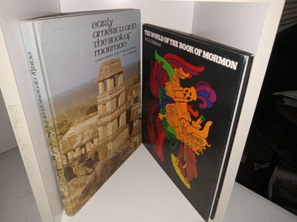 2 LDS Books on Book of Mormon Geography by Paul R. Cheesman: Early America and The Book of Mormon: A Photographic Essay of Ancient America / The World of the Book of Mormon (See Details)
