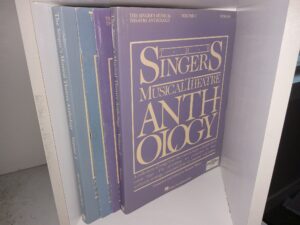 The Singer’s Musical Theater Anthology: Vol. 3 4 Books