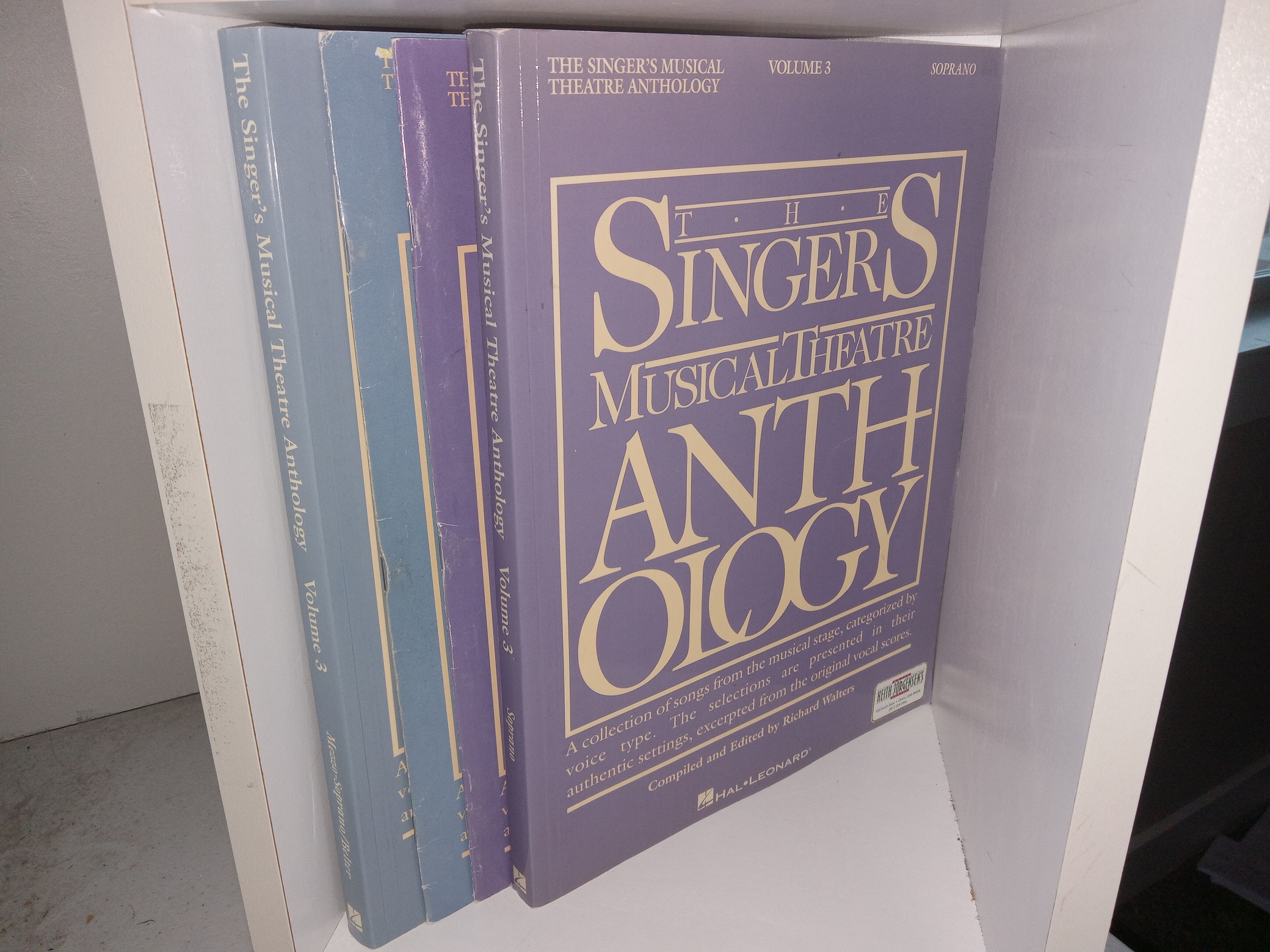 The Singer’s Musical Theater Anthology: Vol. 3 4 Books