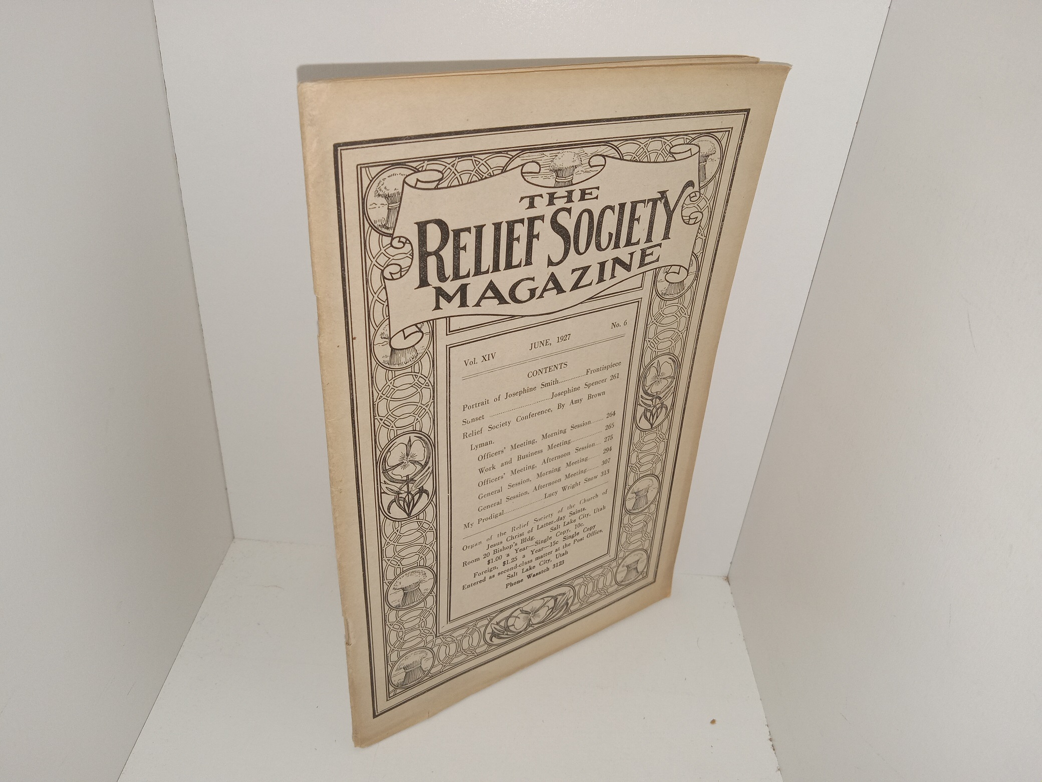 The Relief Society Magazine: Vol. 14, No. 6, June 1927 (1927)