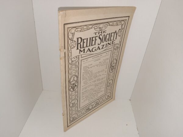 The Relief Society Magazine: Vol. 14, No. 11, Nov. 1927 (1927)