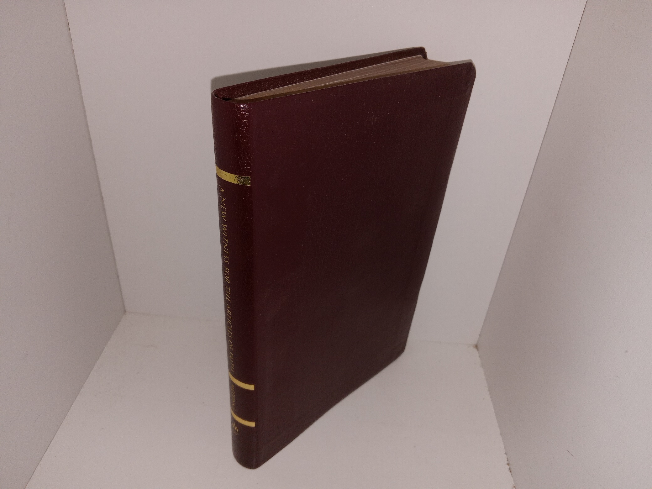 A New Witness for the Articles of Faith (Leather) (1985) ~ by Bruce R. McConkie