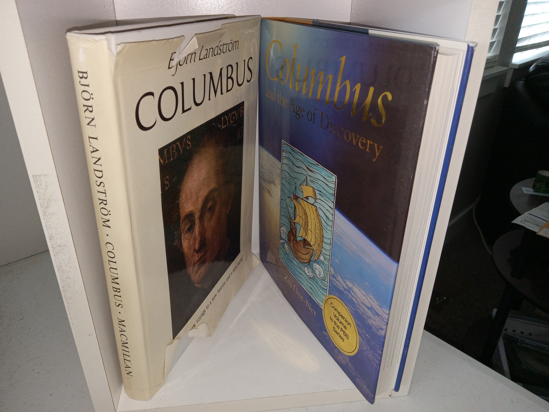 2 Books about Christopher Columbus: Columbus / Columbus and the Age of Discovery (See Details)
