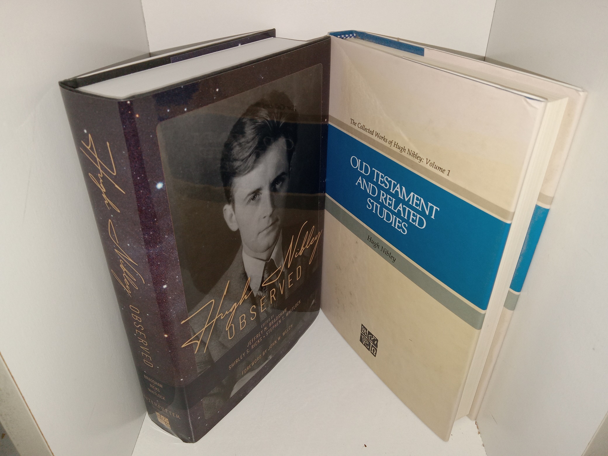 2 LDS Hugh Nibley Books: Hugh Nibley Observed / Old Testament and Related Studies (See Details)